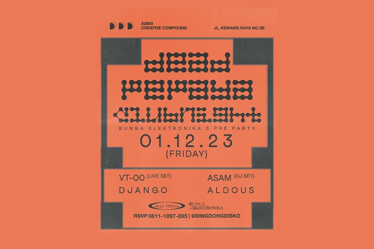 Dead Pepaya Bikin Pre Party Buat Perilisan “Bunga Elektronika Vol.3”