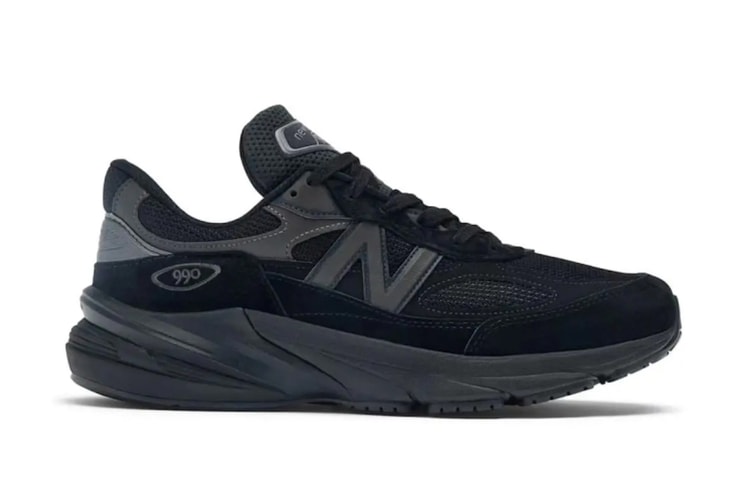 New Balance 990v6 からクラシックなカラーリングの新作 “Triple Black” が登場