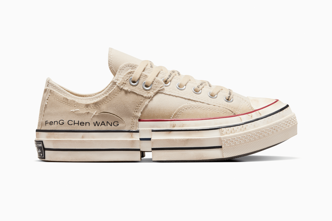 Converse x Feng Chen Wang 2-in-1 Chuck 70 最新聯名低筒鞋款正式登場